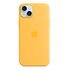 APPLE iPhone 15 Plus Silicone Case with MagSafe, Sunshine [Early 2024] (MWNF3ZM/A)