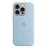 APPLE iPhone 15 Pro Silicone Case with MagSafe, Light Blue [Early 2024] (MWNM3ZM/A)