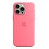 APPLE iPhone 15 Pro Max Silikon Case mit MagSafe, Pink [Early 2024] (MWNN3ZM/A)