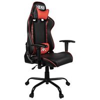 KONIX One Piece Gaming Chair, Black / Red