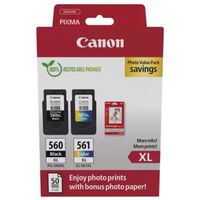 CANON PG-560XL / CL-561XL + Photo Paper Value Pack (3712C008)