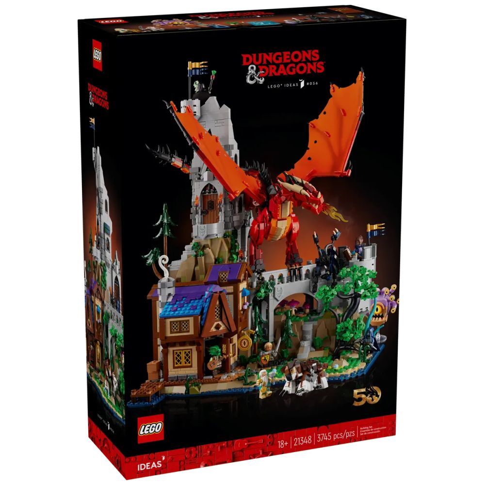 LEGO® 21348 Ideas Dungeons & Dragons: Die Sage vom Roten Drachen