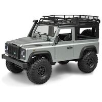 AMEWI Land Rover Defender 90 D90X12 Crawler 4WD 1:12 RTR, Silver (22507)