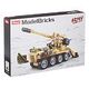 SLUBAN Model Bricks - 8x8 Mobile Cannon (M38-B0751)