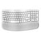 LOGITECH Wave Keys Wireless Keyboard, Swiss layout, Grey / White (920-012290)