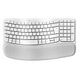 LOGITECH Wave Keys Wireless Keyboard, Swiss layout, Grey / White (920-012290)
