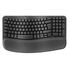 LOGITECH Wave Keys Wireless Keyboard, Schweizer Layout, Grafit (920-012289)