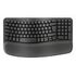 LOGITECH Wave Keys for Business Wireless Keyboard, Deutsches Layout, Grafit (920-012327)