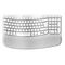 LOGITECH Wave Keys Wireless Keyboard, German layout, Grey / White (920-012284)
