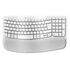 LOGITECH Wave Keys Wireless Keyboard, Deutsches Layout, Grau / Weiss (920-012284)