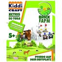 KIDDICRAFT Brick Farm - Pferde auf dem Reitplatz (KC1105)