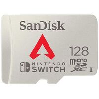 SANDISK microSDXC for Nintendo Switch, Apex Legends Edition, 128GB, Silver (SDSQXAO-128G-GN6ZY)