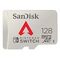 SANDISK microSDXC for Nintendo Switch, Apex Legends Edition, 128GB, Silver (SDSQXAO-128G-GN6ZY)