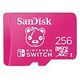 SANDISK microSDXC für Nintendo Switch, Fortnite Edition, 256GB, Pink (SDSQXAO-256G-GN6ZG)
