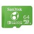 SANDISK microSDXC für Nintendo Switch, Yoshi Edition, 64GB, Grün (SDSQXAO-064G-GN6ZN)