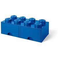 LEGO Desk Drawer 8, 50x25cm, Blau