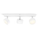 PHILIPS Bracia Decken-/Wandleuchte LED Spotlight 3er-Spot, Weiss (929003298801)