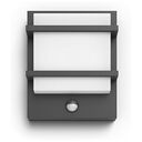 PHILIPS Petronia UE Outdoor Wandleuchte mit Bewegungsmelder, Anthrazit (929003359301)