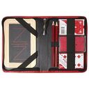 Jassetui Piquet Edelweiss rot (AGMüller)