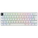 LOGITECH G Pro X 60 Lightspeed Mechanical Gaming Keyboard, GX-Brown Switch, Schweizer Layout, Weiss (920-011926)