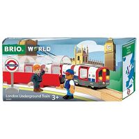 BRIO World London Underground Train (63.608.500)