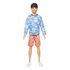 BARBIE Fashionistas - Ken Blue and Pink Sweater (HRH24)