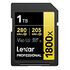 LEXAR Professional 1800x Gold Series SDXC, UHS-II, 1.0TB (LSD1800001T-BNNNG)