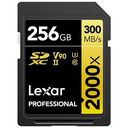 LEXAR Professional 2000x Gold Series SDXC, UHS-II, 256GB (LSD2000256G-BNNNG)