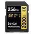 LEXAR Professional 2000x Gold Series SDXC, UHS-II, 256GB (LSD2000256G-BNNNG)