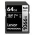 LEXAR Professional 1066x Silver Series SDXC, UHS-I, 64GB (LSD1066064G-BNNNG)