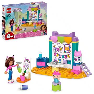 LEGO Gabby's Dollhouse Bastelspass mit Baby Box 10795
