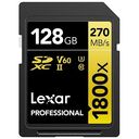 LEXAR Professional 1800x Gold Series SDXC, UHS-II, 128GB (LSD1800128G-BNNNG)