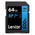 LEXAR High-Performance 800x SDXC Blue Series, UHS-I, 64GB (LSD0800064G-BNNNG)