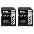 LEXAR Professional 1667x SDXC Memory Card, Class 10, UHS-II, 128GB, 2er-Pack