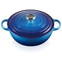 LE CREUSET Signature - Cast Iron Soup Pot, Azure, 26cm/4.1L (21114262200430)