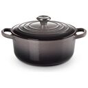 LE CREUSET Signature - Round Baking Dish, Flint, 20cm/2.4L (21177204442430)