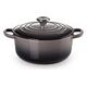 LE CREUSET Signature - Runder Bräter aus Gusseisen, Flint, 20cm/2.4L (21177204442430)