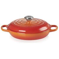 LE CREUSET Signature - Cast Iron Shallow Casserole, Oven Red, 26cm/2.2L (21180260902430)
