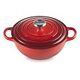 LE CREUSET Signature - La Marmite aus Gusseisen, Kirschrot, 24cm/3.1L (21114240600430)