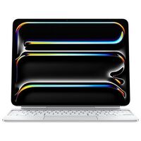 APPLE Magic Keyboard for 13" iPad Pro (M4), White, German Layout (MWR43D/A)