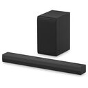 LG ELECTRONICS DS40T, 2.1-Kanal Soundbar mit Wireless Subwoofer, Schwarz
