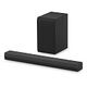 LG ELECTRONICS DS40T, 2.1-Kanal Soundbar mit Wireless Subwoofer, Schwarz