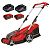 EINHELL Cordless Lawn Mower Rasarro 36/36 (2x 3.0Ah Plus) (3413282)
