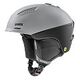 UVEX Ultra MIPS Ski Helmet, S (51-55 cm), Rhino Black Matt