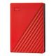 WESTERN DIGITAL My Passport, 6.0TB, Rot (WDBR9S0060BRD-WESN)