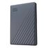 WESTERN DIGITAL My Passport (mit USB-C), 2.0TB, Silicon Grey (WDBWML0020BGY-WESN)