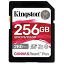 KINGSTON Canvas React Plus SDXC Card, UHS-II, 256GB (SDR2V6/256GB)