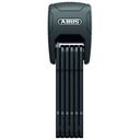 ABUS Faltschloss Bordo Granit 6500KA/90 + SH Halter, Schwarz