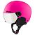 ALPINA Zupo Visor Q-Lite Ski Helmet, 51-55 cm, Pink Matt