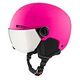 ALPINA Zupo Visor Q-Lite Skihelm, 51-55 cm, Pink Matt